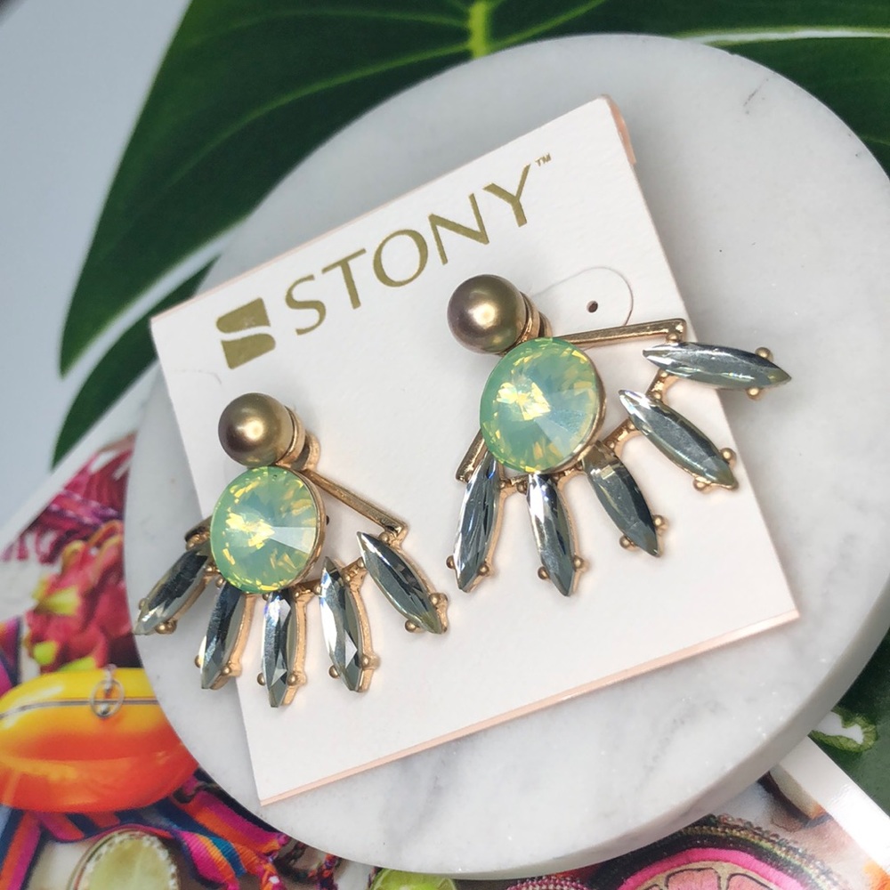 Beautiful Rhinestone Earrings - Picture 11 of 17